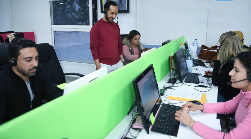 Le plateau de production Nexus en activité